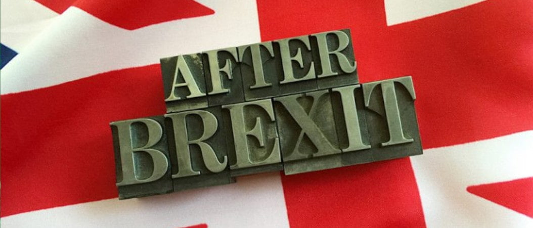 Image of the words after brexit